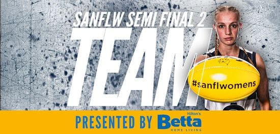 Betta Team: SANFLW Semi Final 2 - South Adelaide vs North Adelaide